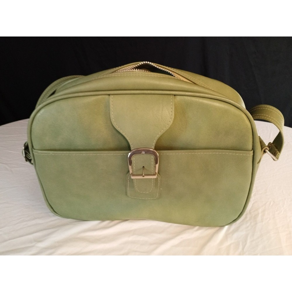Vintage Samsonite "Royal Traveler" Sidekick Carry-on Luggage Bag, Light Green